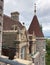 Boldt Castle Right Side Roof Top Facing the U.S. on Heart Island, Alexandria Bay, NY