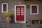 Bolgheri, Leghorn, Tuscany - door and window, Italy