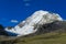 Bolivia Andes snow covered mountains