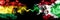Bolivia, Bolivian vs Burundi, Burundian smoky mystic states flags placed side by side. Concept and idea thick colored silky