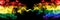 Bolivia, Bolivian vs Gay pride smoky mystic states flags placed side by side. Concept and idea thick colored silky abstract smoke