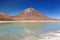 Bolivia desert landscape, laguna verde
