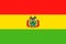 Bolivia Flag Vector Flat Icon