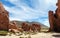 Bolivia: red rock formations of the Italia Perdida, or lost Italy, in Eduardo Avaroa Andean Fauna National Reserve