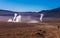 Bolivian desert and steaming geysers