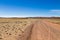 Bolivian dirt road view,Bolivia