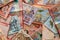 Bolivian money, Bolivianos. Banknotes of various denominations