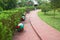 Bollards, whose main function is as a barrier between the road and the sidewalk, thereby supporting the safety of pedestrians