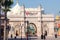 Bollywood Dubai Entrance on a Sunny Day. Luxury Travel Resort Destination