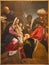 Bologna - Adoration of Magi paint from Chapel of Nativity in Saint Paul or Chiesa di San Paolo baroque church.