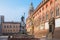 Bologna - Fontana di Nettuno or Neptune fountain on Piazza Maggiore square and Palazzo Comunale