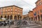 Bologna historic center cityscape, Italy