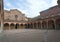 Bologna - Historic church and portico