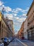 Bologna indipendenza independence street aerial view