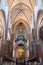 Bologna, interior of the Basilica of San Petronio