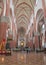 Bologna, Italy - 17 Nov, 2022: Interior of the Basilica di San Petronio cathedral