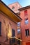 Bologna - Italy, December 2019, house of Lucio Dalla detail