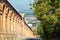 Bologna, Italy. Famous San Luca`s porch : the longest portico in the world