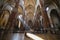 BOLOGNA, ITALY: Interior of San Petronio Basilica, main church in Bologna, Italy