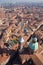 Bologna - Look down from Torre Asinelli to church of st. Bartolomeo