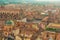 Bologna oldtown city skyline, cityscape of Italy