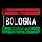 Bologna original style. European city typographic script font for prints, advertising, identity. Hand drawn touristic