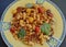 Bolognaise pasta bake with tiny tomatoes