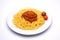 Bolognese pasta dish