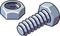 Bolt and nut