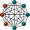 Boltzmann Machine Neural Network Component Illustration Diagram