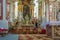 Bolzano, Varna in South Tyrol, Italy, may 25, 2017: interior of the Augustinian Canons Regular monastery Abbazia di Novacella loca