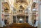 Bolzano, Varna in South Tyrol, Italy, may 25, 2017: interior of the Augustinian Canons Regular monastery Abbazia di Novacella loca