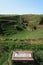 Bomb crater of a 5000 kilo Bomb on the island of Heligoland