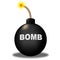 Bomb Danger Indicates Caution Dangerous And Warning