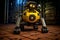 Bomb Exploration Robot. Generative Ai