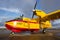 Bombardier CL-415 fire fighting plane