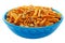 Bombay Mix in Blue Bowl