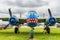 Bomber plane at the USS Alabama Battleship Memorial Park in Mobile Alabama USA