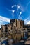 Bombo Headland Quarry Australia. Blue skies and reflections in water