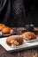 Bombolone or bomboloni is an Italian filled donut and snack food. German donuts - krapfen or berliner - filled with jam and