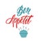 Bon Appetit. Hand drawn typography printable art.