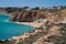 Bon nou cove near Villajoyosa Alicante Spain south of Playa El Paraiso