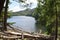 Bon Tempe Reservoir Lake Shore On Mount Tam In Marin County California