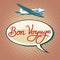 Bon voyage plane tourism flights