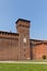 Bona of Savoy Tower of Sforza Castle (XV c.) in Milan, Italy