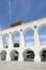 Bonde Tram Train at Arcos da Lapa Arches Rio de Janeiro Brazil