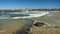 Bondi Beach looking south towards The Icebergs swimming pool