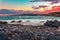 Bondi Beach -An oil painting of a sunset