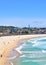 Bondi beach on sunny day in Sydney, Australia