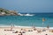 Bondi Beach Surfers, Pacific Ocean and Coastal Rocks